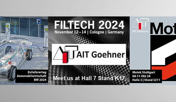 Unsere Veranstaltungen im Herbst 2024: Motek, FILTECH und Zulieferertag Automobilwirtschaft